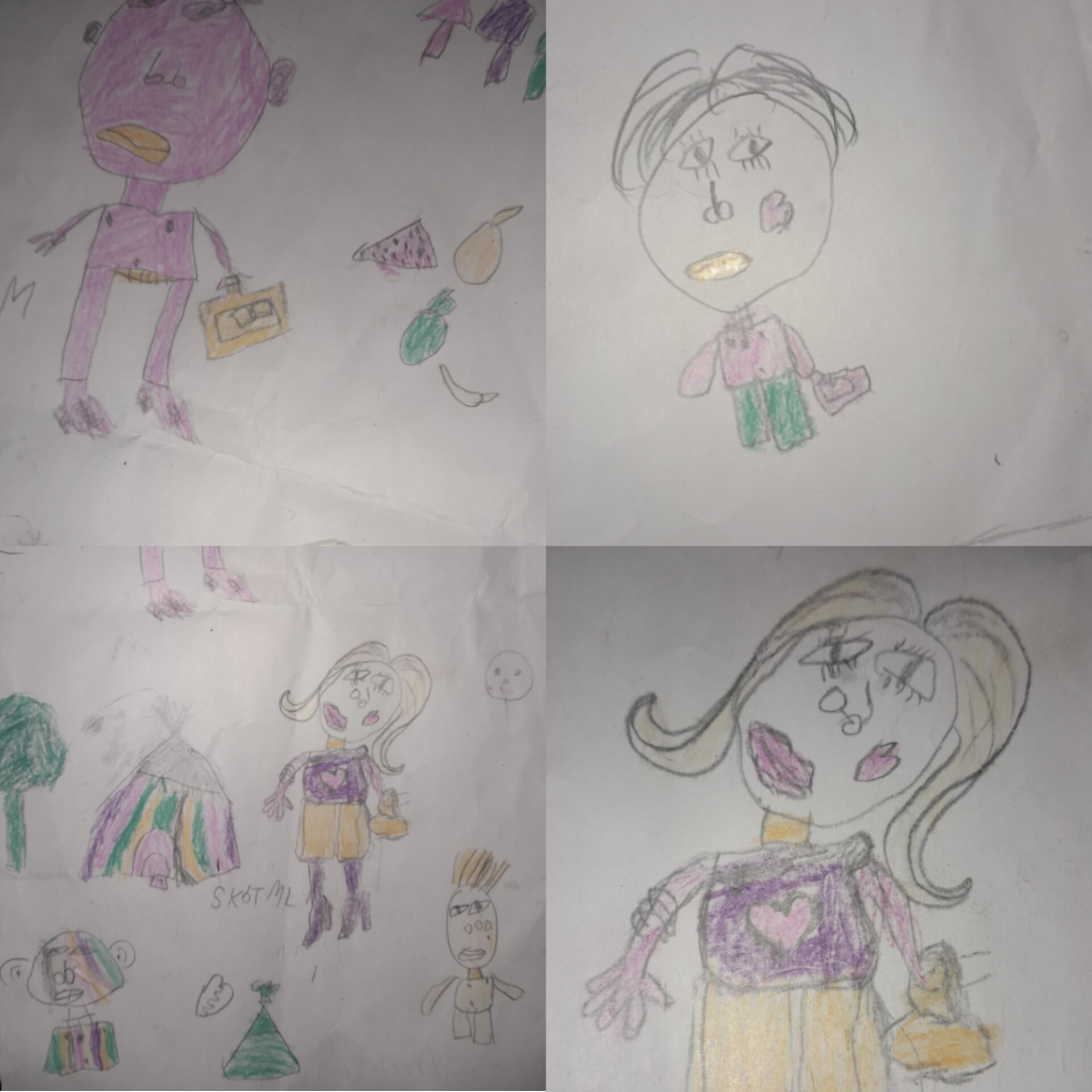 Les dessins d&rsquo;enfants